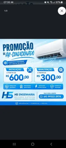 ELETRICISTA/INSTALAÇÃO E LIMPEZA DE AR-CONDICIONADO