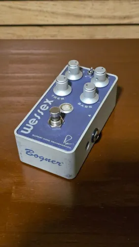 Pedal Bogner Wessex Overdrive By Rupert Neve Novíssimo!!! Cinza-escuro (Usado)