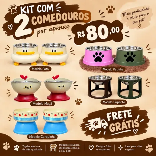 Comedouros pet