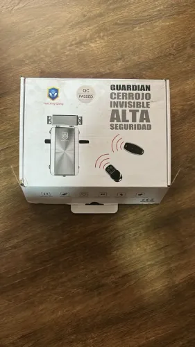 Kit De Fechadura De Porta Sem Fio Com Controle Remoto Eletrô