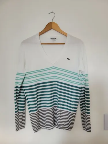suéter blusa lacoste