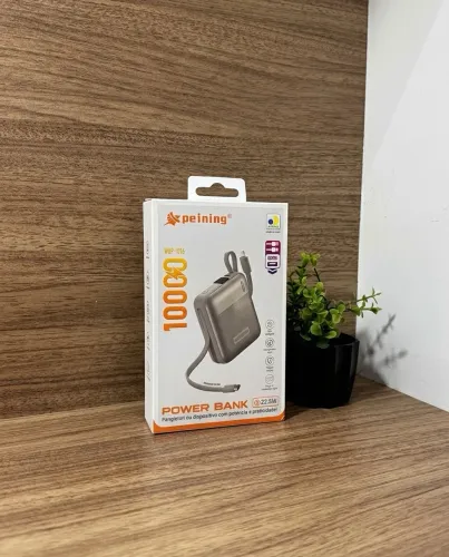 Power Bank Peining 10.000mAh - Carregador Portátil