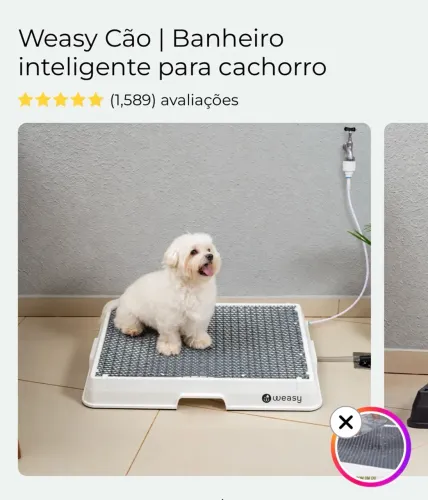 Weasy Sanitário Pet USADO