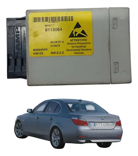 Modulo Controle Central Bmw 530 Automatica 2004 2010 9113064