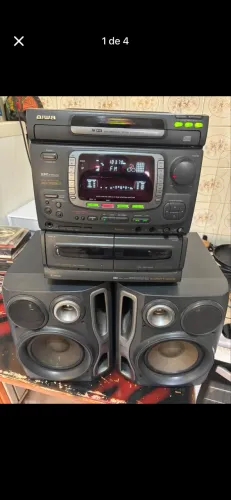Aparelho de som central aiwa