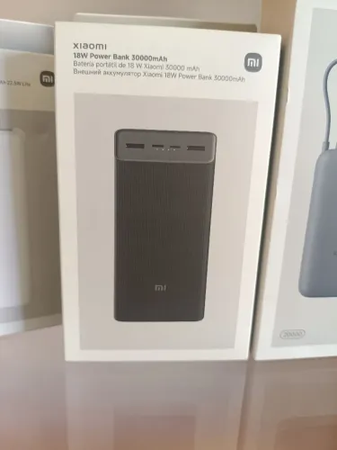 Power Bank Xiaomi 18W 30.000mAh Novo Original Lacrado