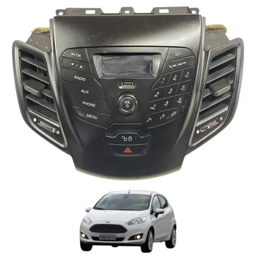 Comando Radio Som Difusor Ford New Fiesta 2015 2016 2017