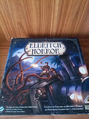 Eldritch Horror - jogo base + expansões 