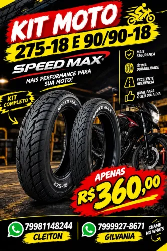 Kit Pneus de moto