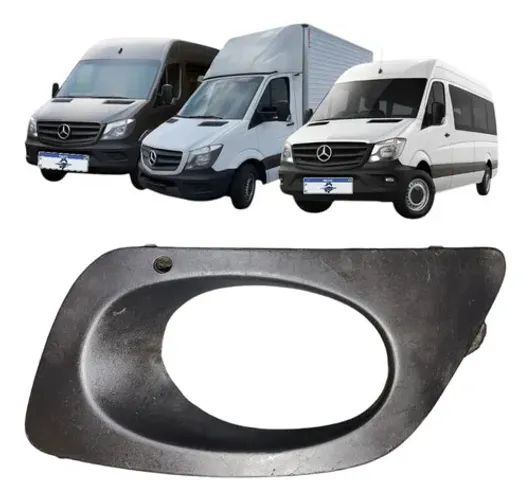 Moldura Farol Milha Dir Sprinter 311 415 515 2016 2019 Uzad0 Original Direito