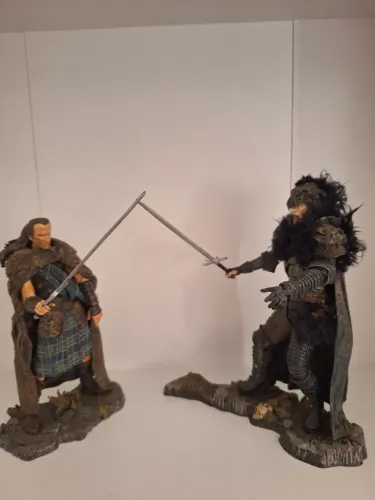 High Lander - Connor MecLeod e Kurgan - NECA - raro
