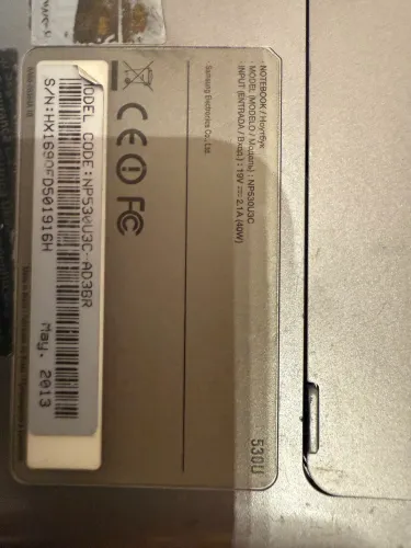 Notebook Samsung