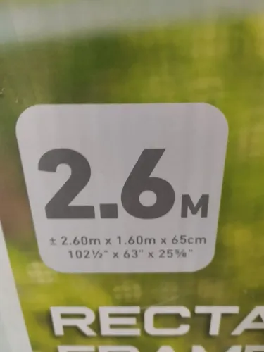 Piscina 2.282 l + produtos para manutenção