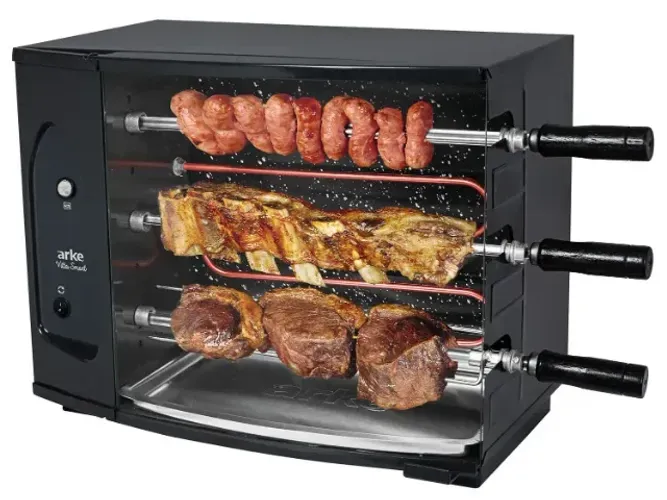 CHURRAS ARKE ELETRICA VITTA SMART 03 ESPETOS