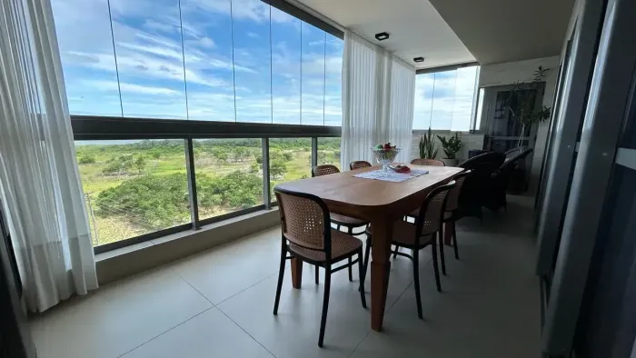 "PORTEIRA FECHADA" Costa Mare Residence Club 4 Quartos 147m Vista Mar Alto Padrão com Laze