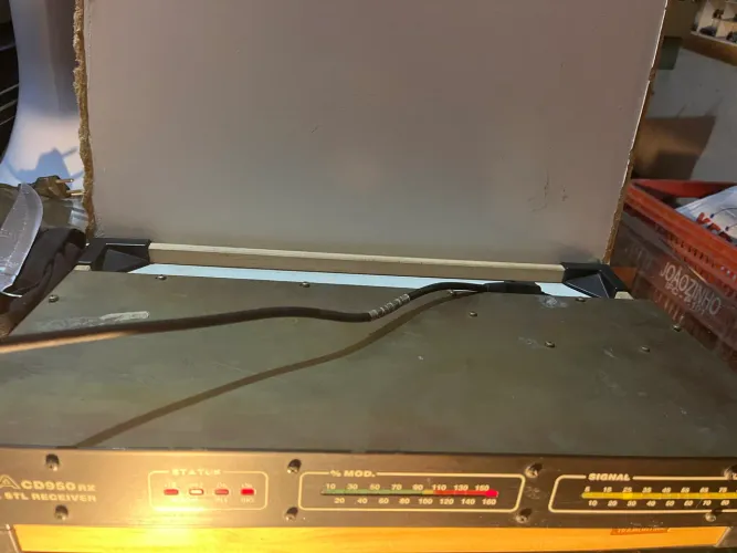 receptor de rádio MTA CD950 RX usado