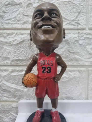 Boneco Resina Colecionador 20cm Michael Jordan Chicago Bulls 23