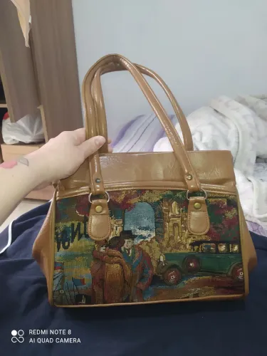 Bolsa vintage estilo Gobelin