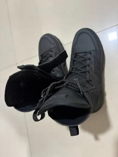 Coturno Tatico Bota Invictus Interceptor Preto Cordura Zíper