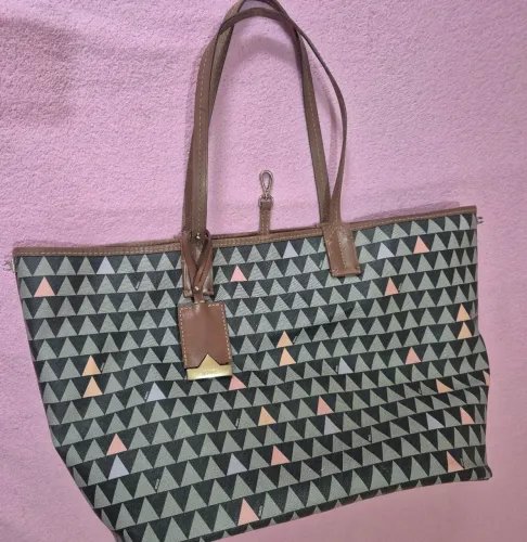 Bolsa Tote Triangle Nina Schutz Original