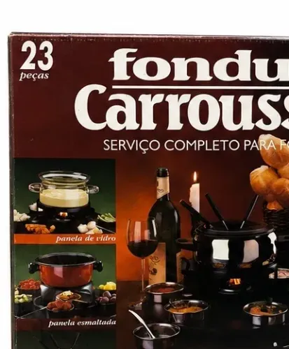 Conjunto para Fondue Carroussel - NOVO NA CAIXA