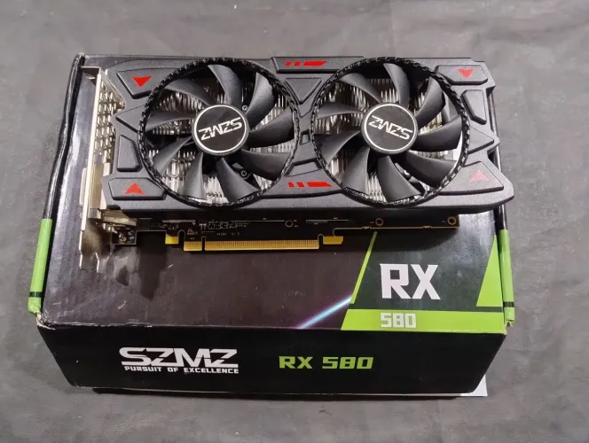 Placa de vídeo RX 580 8GB GDDR5