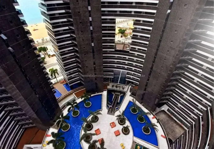 Apartamento para alugar, 60 m² por R$ 300,00/dia - Meireles - Fortaleza/CE