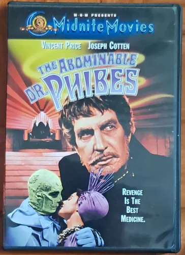 2 DVDs - Abominável Dr. Phibes e Dr. Phibes Ataca Novamente - Vincent Price
