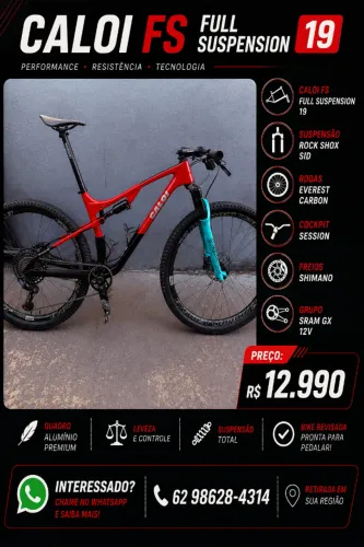 Caloi FS carbono 19