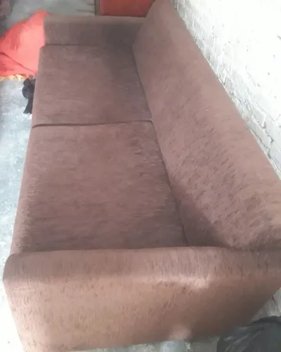 Sofá cama marron