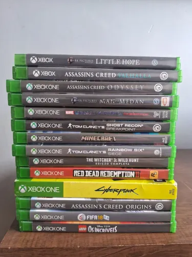 Lote de jogos xbox one