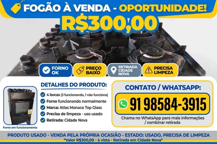 Fogão atlas