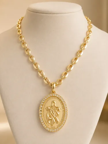 Conjunto Salvatore em Ouro 18k 750