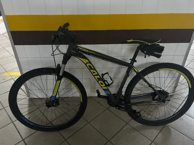 Bicicleta Caloi Explorer Aro 29 Shimano Acera - Muito Conservada