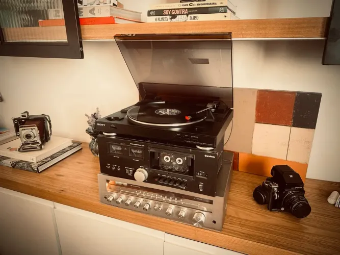 Toca discos turntable sony PS-LX250H