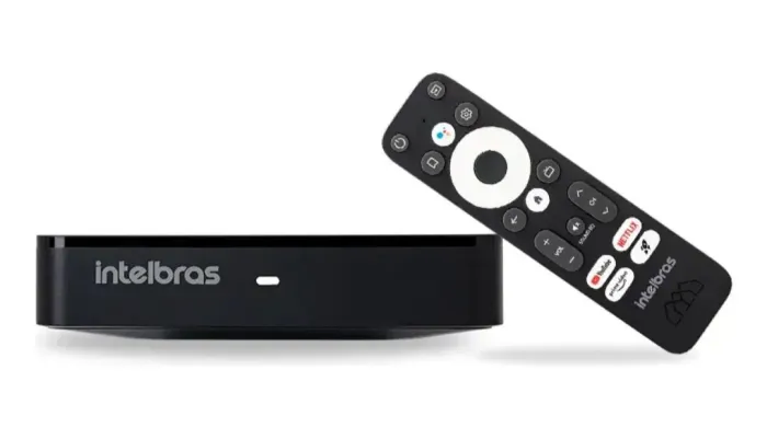Smart tv box Full hd intelbras Netflix YouTube primevideo