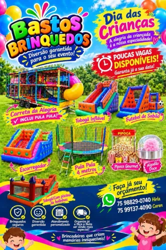 Brinquedo dia das crianças 