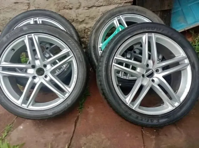 ? VENDO RODAS ARO 18 MAK ITALY ?