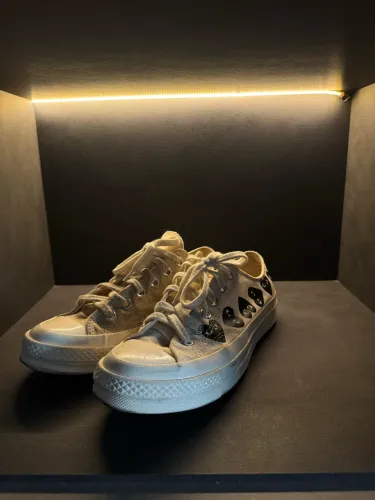 Tênis Converse x Comme des Garçons PLAY Original Cano Baixo