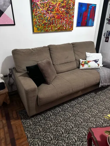 Sofá confortável