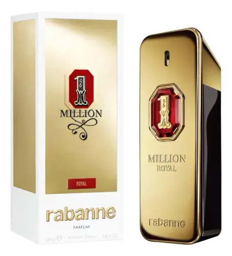 Perfume Rabanne 1 Million Royal Parfum 100 ml masculino -ORIGINAL-PRAZO ENTREGA 24 HORAS