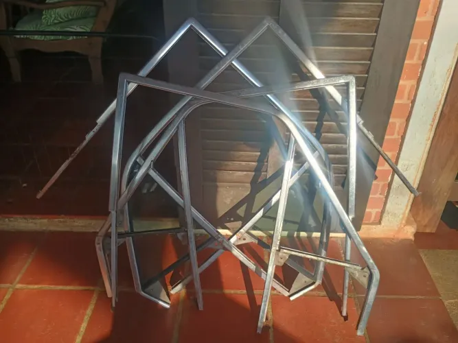 Cajados armação vidros Opala Caravan 