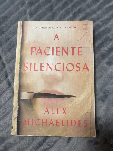 Livro A paciente silenciosa Alex Michaelides