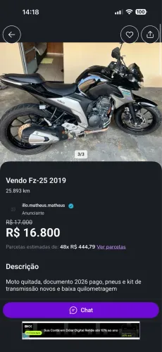 Vendo geladeira 490L
