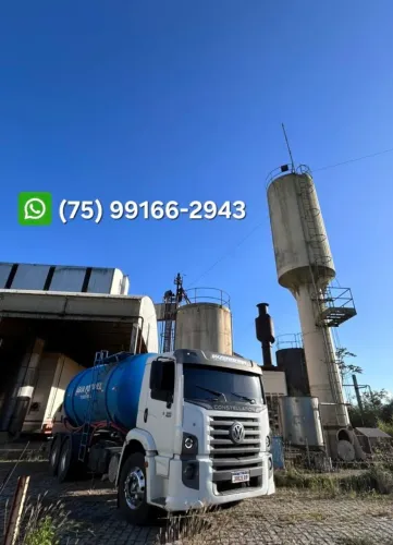 Caminhão Pipa em Feira de Santana - Água Potável - Carro Pipa - W Ferreira Locações