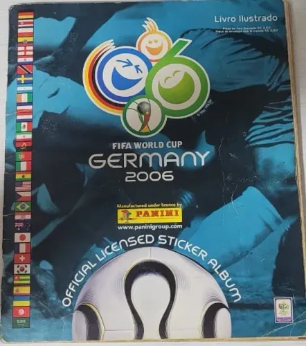 Álbum de figurinha Copa do Mundo 2006