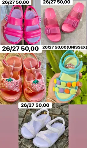 Mini Melissas 26/27 50,00 cada