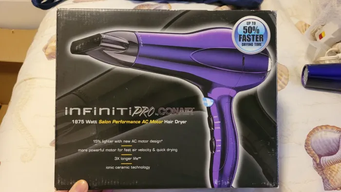 Secador de Cabelo NOVO Conair InfinitiPRO Importado
