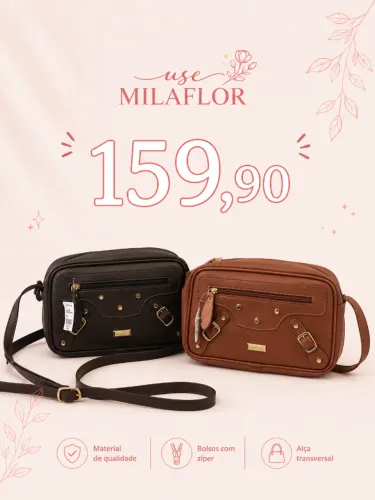 Bolsa Couro Fino