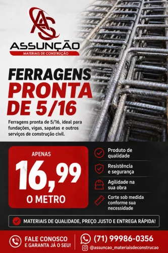 FERRAGEM PRONTA 